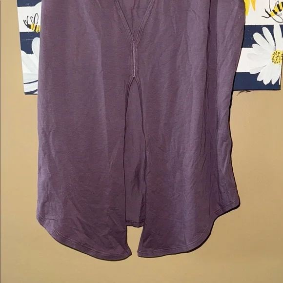 Women's Purple Sleeveless Crz Yoga Tank L - Picture 7 of 7